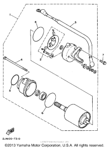 BW350T Стартер