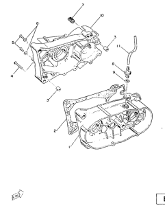 ME50 Картер двигателя