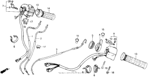 GL1200I Рулевые переключатели