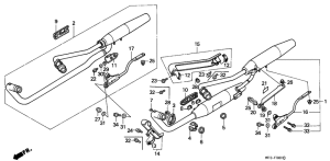 VT600C Глушитель