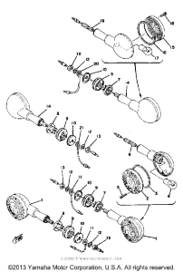 XS400_2F - 1979 Поворотники