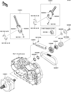VN1700 Коленвал