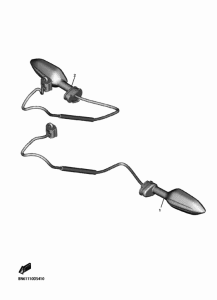 YZF600 Поворотники