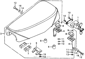 XL100 Сиденье