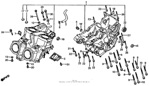 VF750S Блок цилиндров