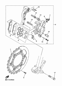  Передний суппорт