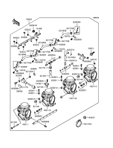 ZR250 Карбюратор