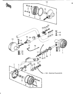 KZ1000 Поворотники