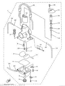 YZ250 Карбюратор