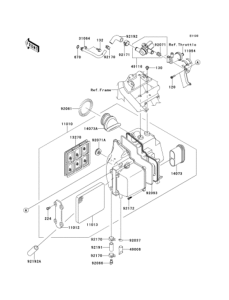 BJ250 Воздушный фильтр