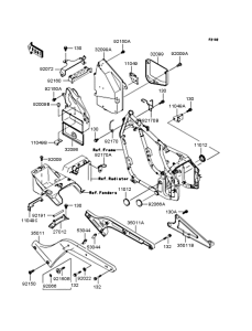 VN400 Короб для АКБ