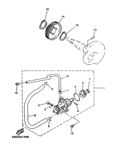 YN50R Масляный насос