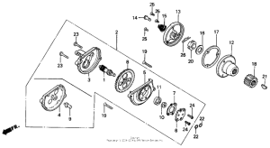 NX125 Масляный насос
