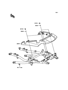 KLZ1000 Боковые обтекатели