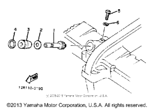XS400RK Тахометр