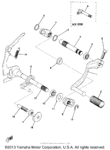 MX125A Переключение скоростей