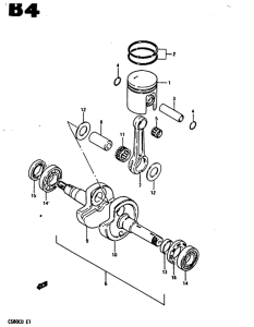 CS80 Вал коленчатый