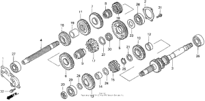 GL1500SE Трансмиссия