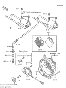 ZX600 Система зажигания