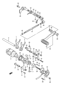 VS1400 Переключение передач