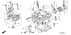  Головка цилиндров