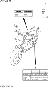 SFV650 Label (Sfv650Al5 E28)