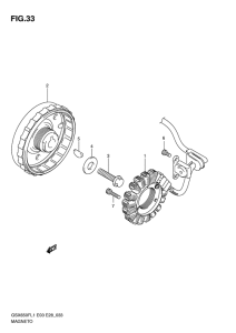 GSX650F (ABS) Зажигание
