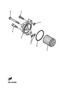 WR450F Маслоочиститель