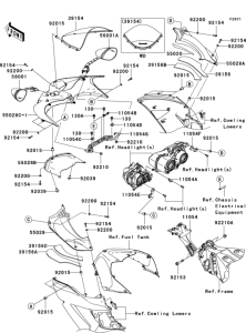 ZX1400 Обтекатели