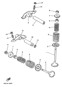 XT125 Клапана