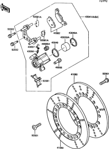  Передний тормоз