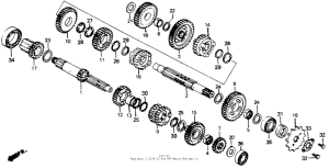 XR200R Transmission 86-93