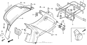 NQ50 Body cover 84-86