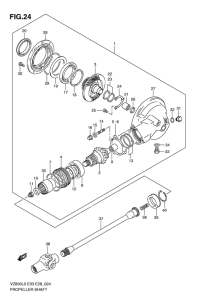 VZ800 Карданный вал