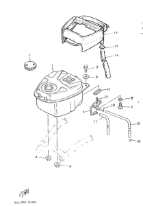CW50 Топливный бак