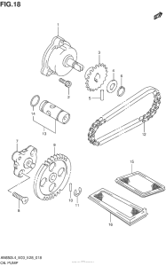 AN650Z Масляный насос
