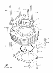 SR400 Цилиндры