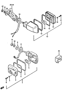 XN85 Поворотники