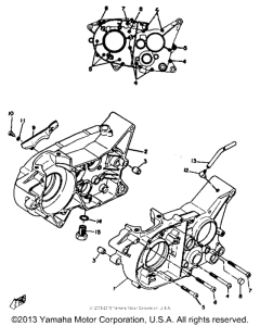 DT2 Картер двигателя