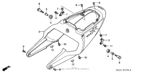 CBR900RR Rear cowl (2)