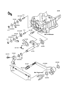 ZR1200 Механизм переключения передач