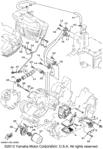 XV1600ANC Масляный насос