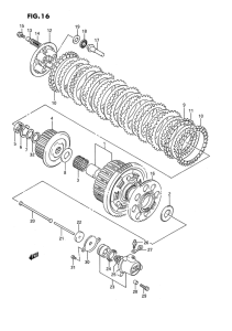 GSX1100 Бендикс