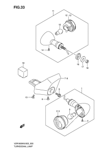 VZR1800 Поворотники