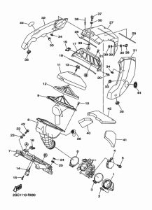 WR450F Впускная система