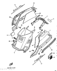 CH80 Картер двигателя
