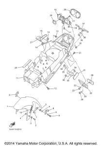 YZF-R1 Крыло