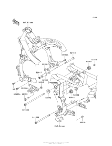 ER650 Крепление двигателя