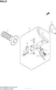  Рычаг сцепления