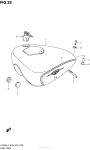 LS650 Fuel Tank (Ls650L4 E28)